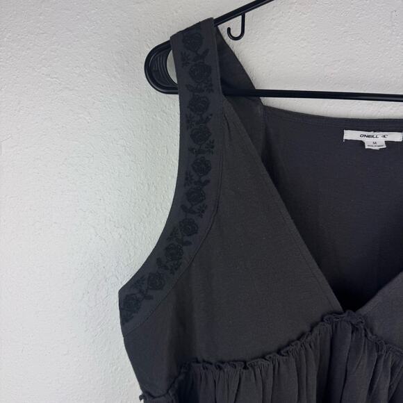 O'Neill Deanna Tank Top in Charcoal Womens Sz M - Picture 5 of 8